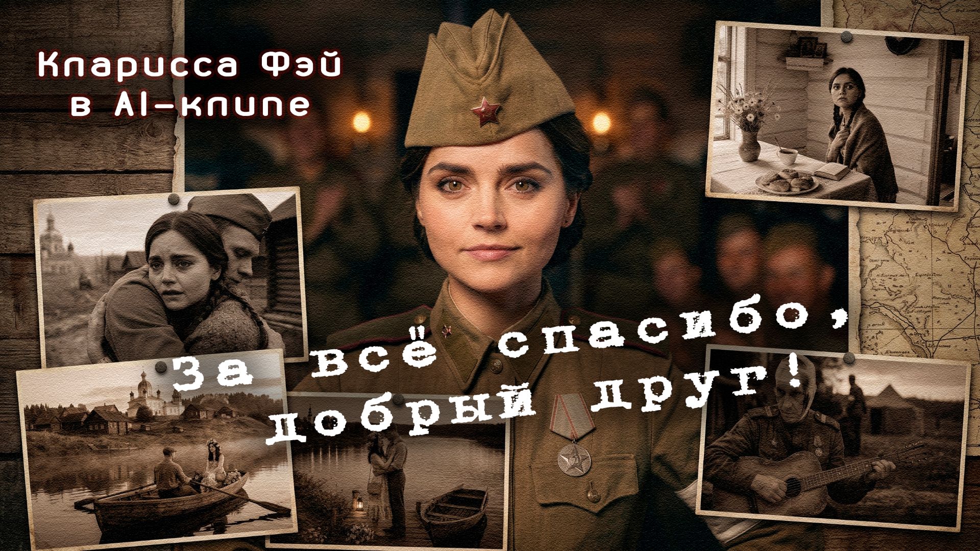 Кларисса Фэй - За всё спасибо, добрый друг. (AI-клип)