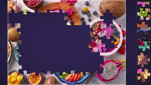 Собираем пазлы. Экзотические смузи-боулы