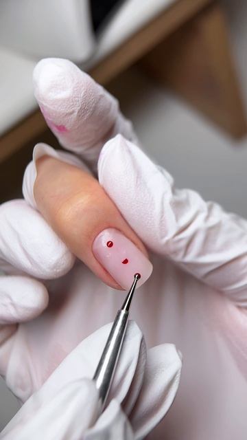 Трендовый дизайн 2026 ❣️ Гель 271641518 и горошек 318440569