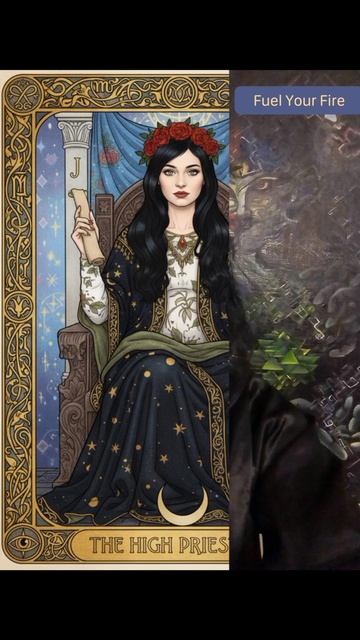 Карта дня "Верховная жрица".