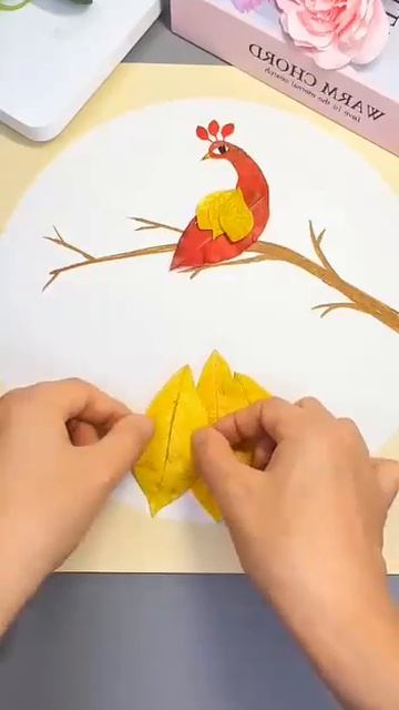 Пёстрый павлин 🦚 🍁 🍂