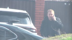 Суета у разбитого Михаилом Исаевым авто