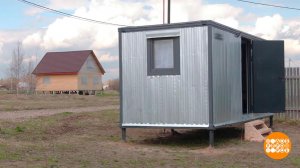 Контейнер вместо дачного домика: а что, так можно? Доброе утро. Фрагмент выпуска от 23.04.2026