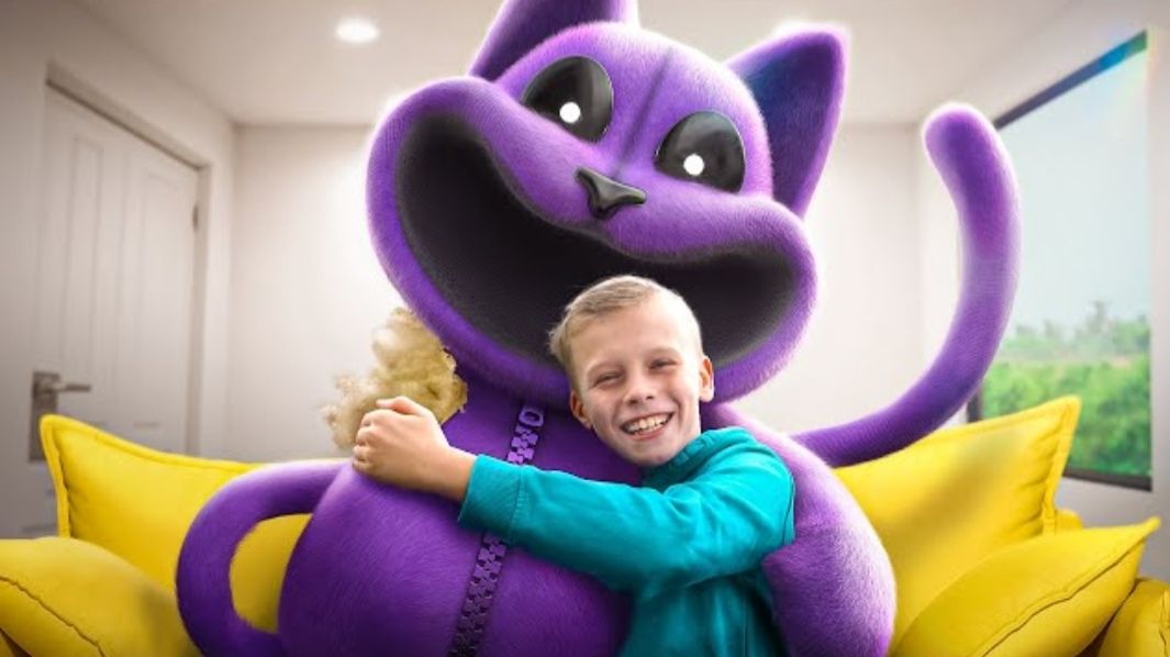 Грустная история происхождения CatNap (из Poppy Playtime 3). Страшилки.