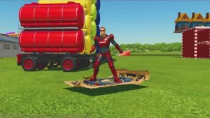 Яркий мультик для детей и малышей. Мультики про машинки.  Машинки ездят по горка.