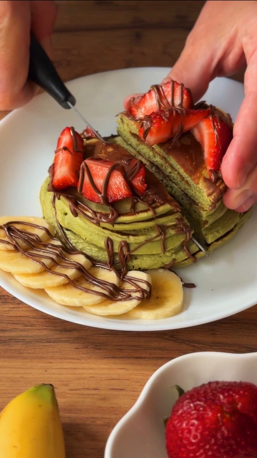 Матча панкейки