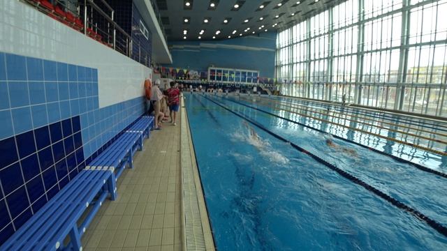 190426 50м спина 7класс Усков Саша 2дор 42сек 2юн 1место Хабибов Дима 1дор 42сек 2юн 1место