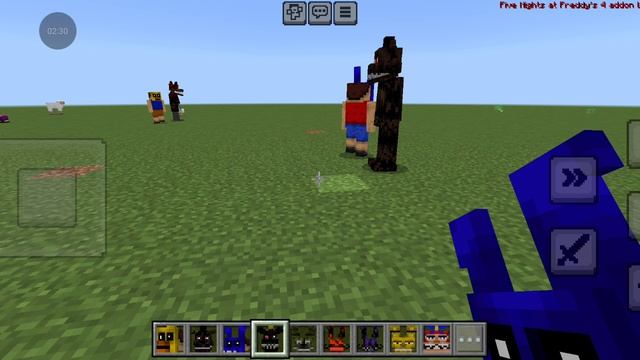 Обзор на мод на Майнкрафт ФНАФ4 караткая версия
