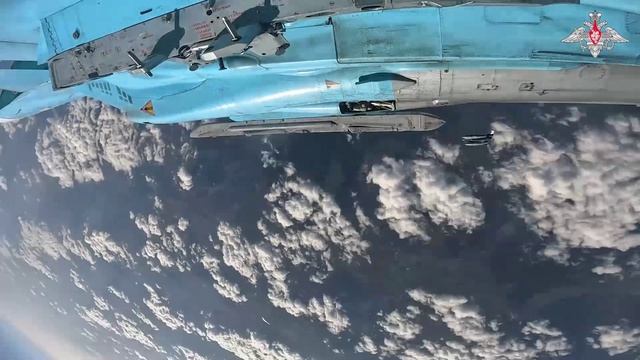 Боевая работа экипажа Су-34