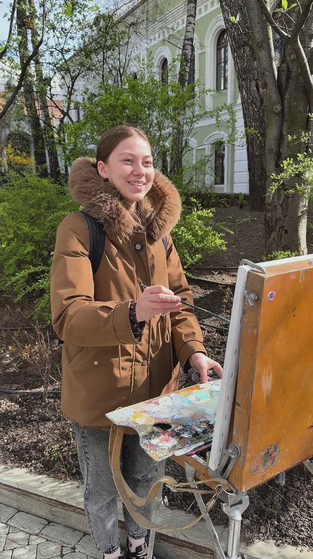 Художники в нашей обители #пленэр