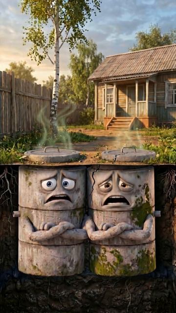 Бетонные кольца или био септик?