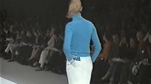 Показ женской коллекции Celine сезона весна-лето 2000. Часть 2.