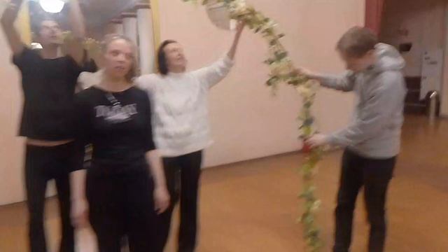 Репетиция перед спектаклем