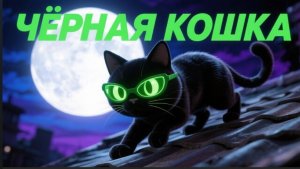 Мультфильм для детей. Чёрная кошечка, которая следит за порядком
