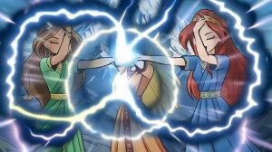 Винкс флора, Стелла и Блум конвергенция вселенникс.