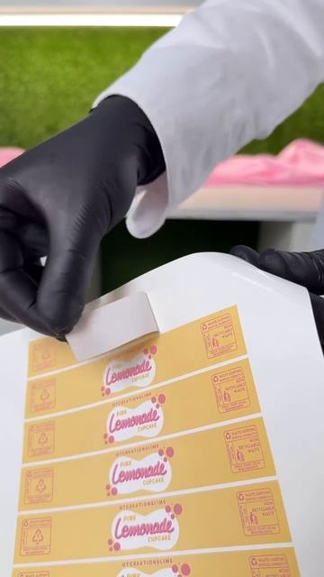 Упаковка слайма