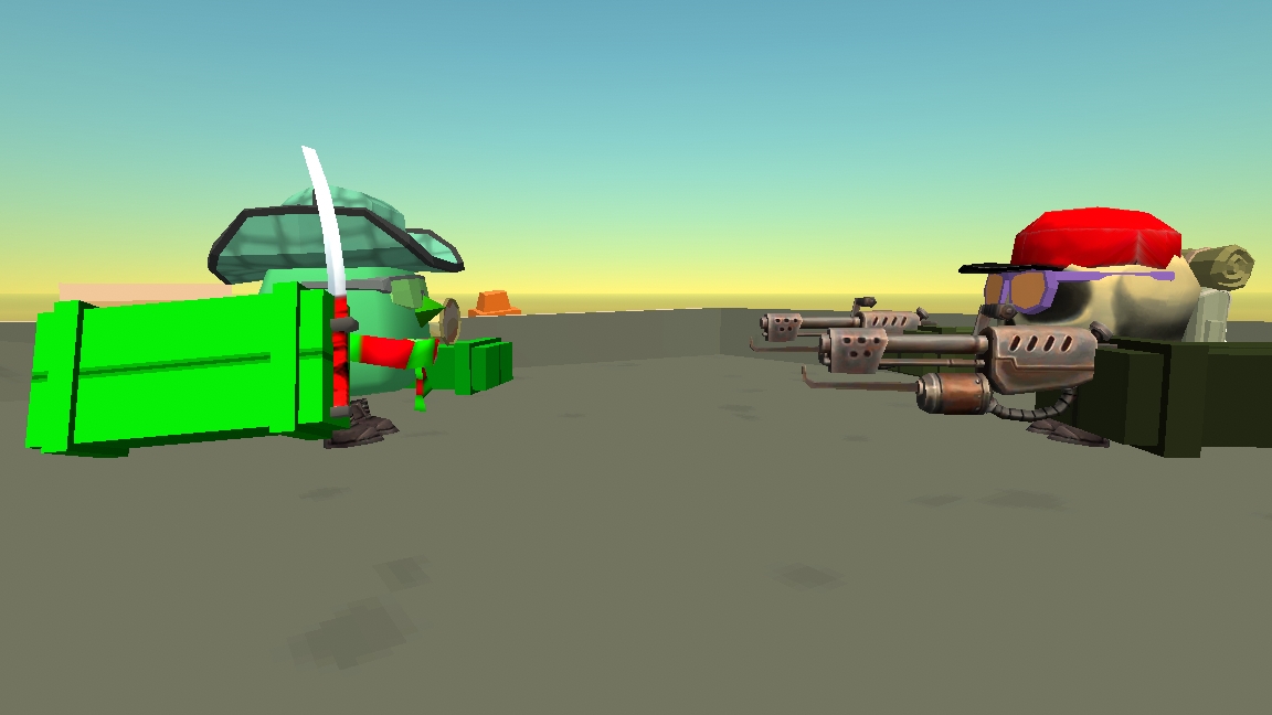 радиоктивный охотник против нового охотника 