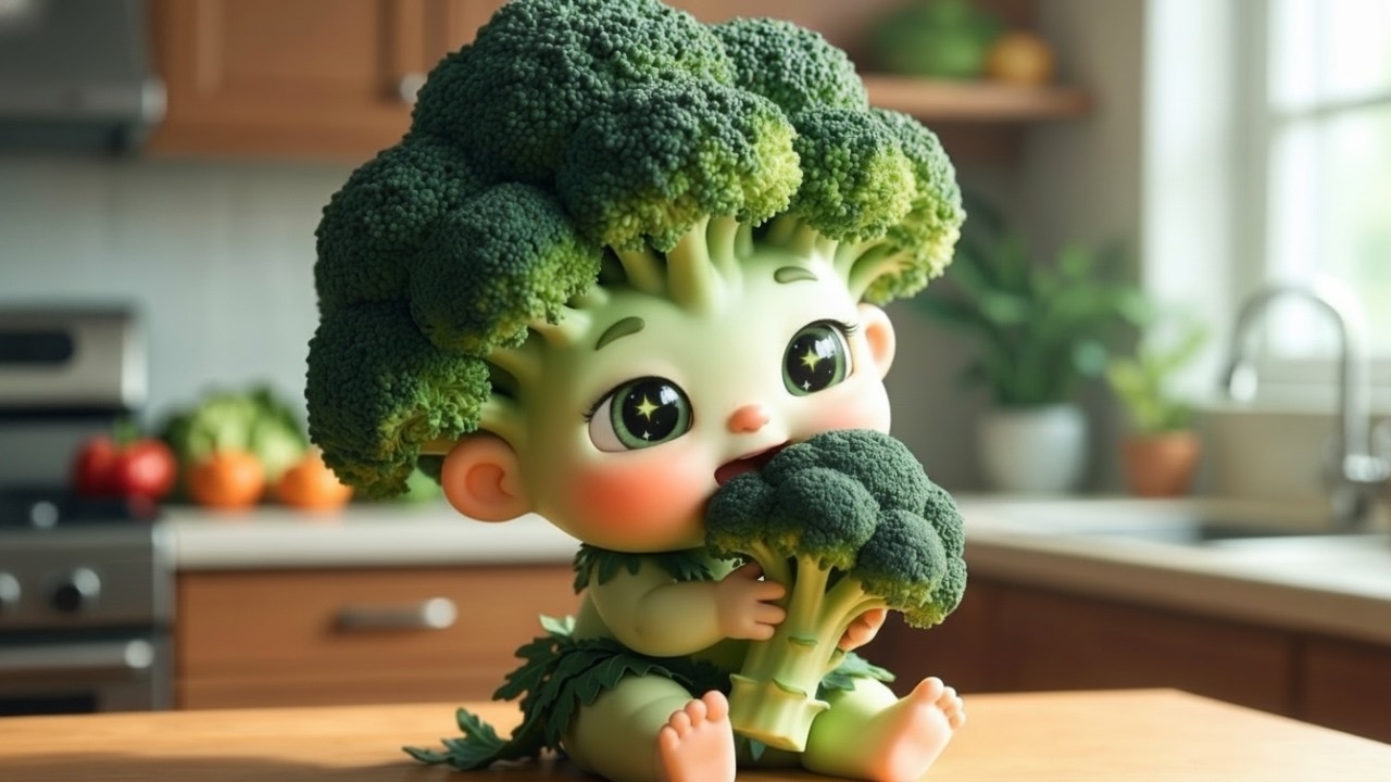 Живые Овощи 🥕🍆 Невероятно приятная ИИ-анимация как в мультики