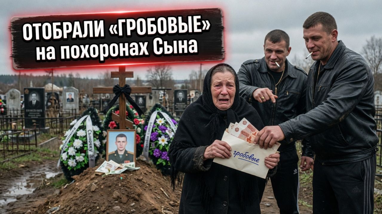 Унизили мать у гроба сына, но не знали, КТО за этим наблюдает: Месть десантника.