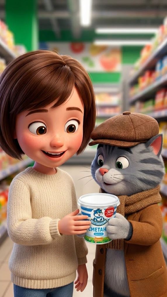 Матроскин шарит: депнул цену на сметану! 🐱📈✨