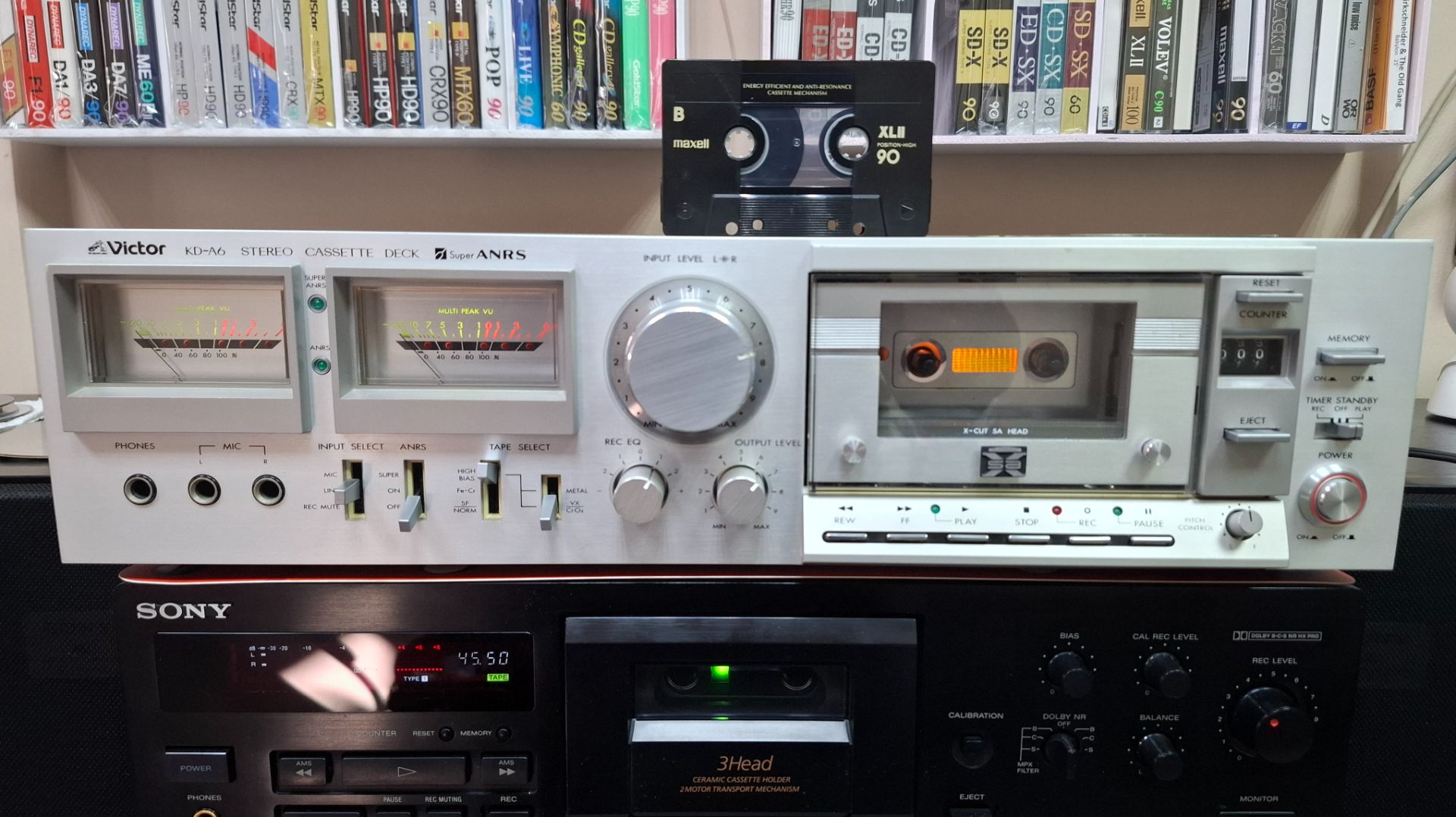 Victor KD-A6 Обзор кассетной деки