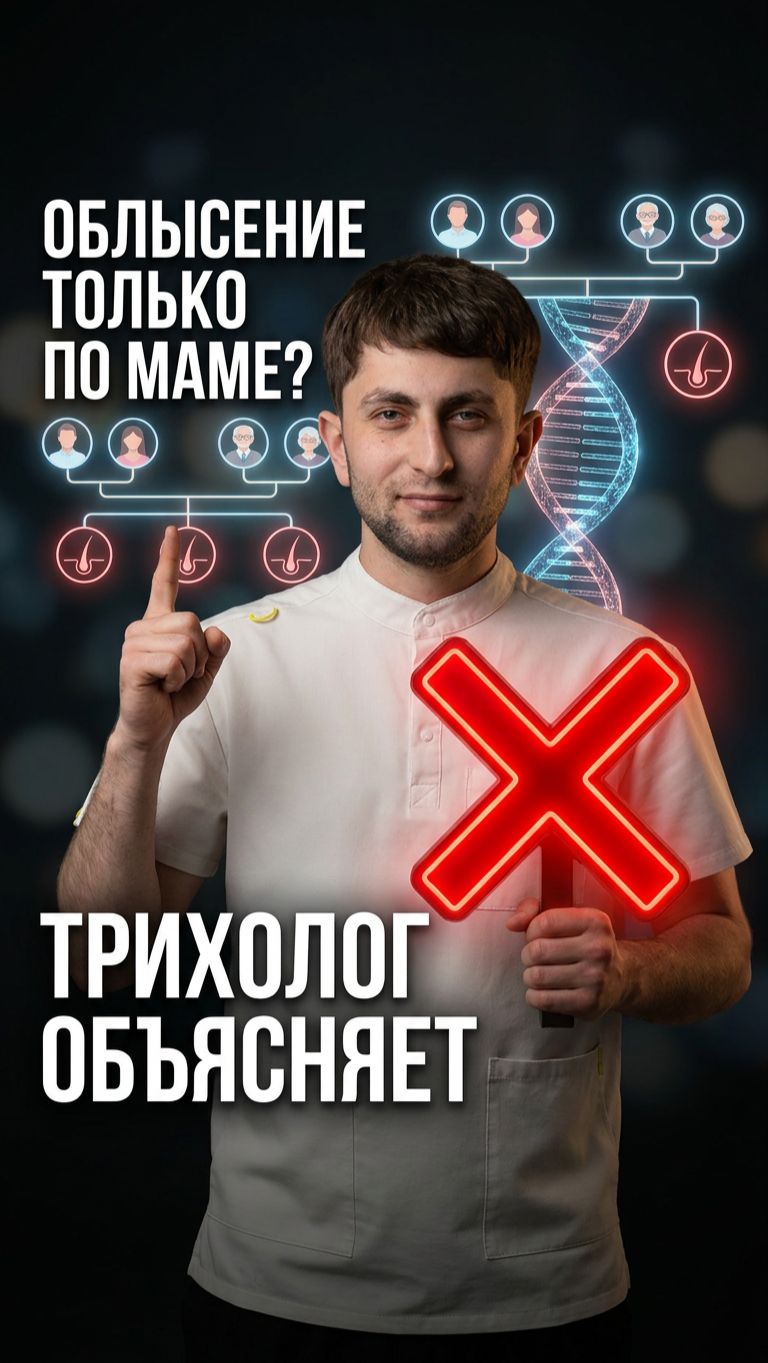 Облысение только по маме  это ЛОЖЬ 