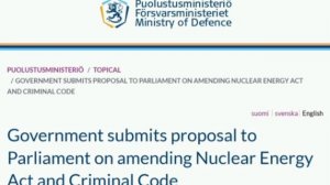‼️🇫🇮⚛️ Финляндия хочет снять ограничения на ввоз и хранение ядерного оружия в стране

▪️Соответств