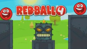 Красный Шар 4 (Red Ball 4). Красный Шарик Против Черных Кубиков Кто Кого? Red Ball 4 Смотреть #1