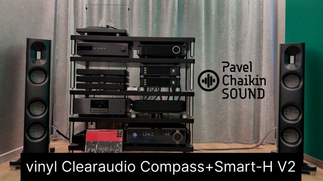 TEST 6.4 vinyl Clearaudio Compass+Smart-H V2