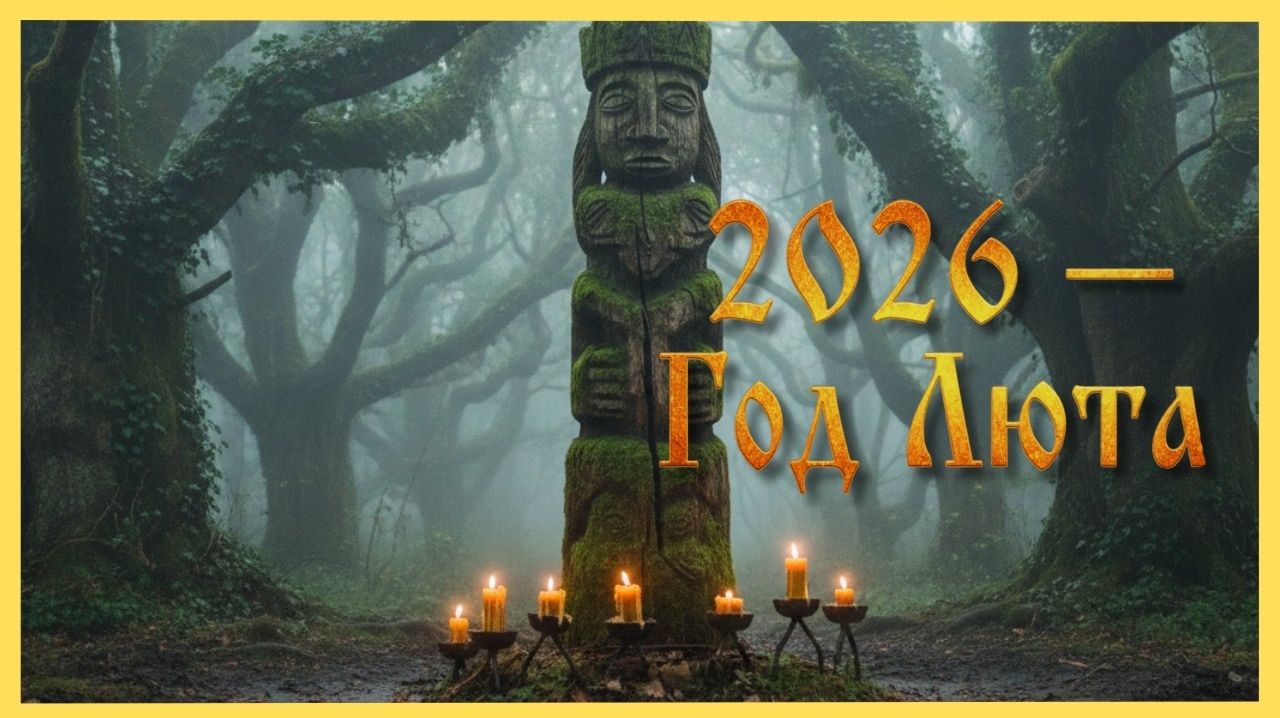 2026 — ГОД ЛЮТA. Что Славяне предсказали на этот год.