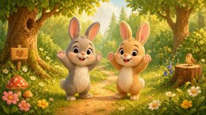 Привет и Пока— песенка для малышей | учим слова | развивающая песня 0–1 года