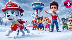 Щенячий патруль и Маршалл. Залипательное видео. Мультфильм для детей и малышей. Анимация 425