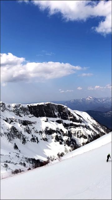 Потрясающие горные виды с 2200 метров Подъём Аибга 2200 м Вершина 2200 м Зелёная трасса