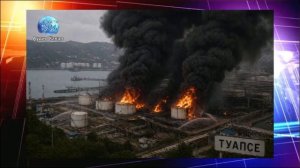 Жители Туапсе задыхаются после пожара на нефтяном терминале