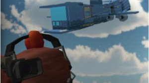 Обзор на мой самолёт в чикен ган!