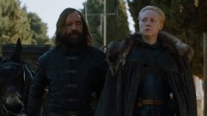 Пёс встречается с Бриенной Тарт - Игра Престолов 7х07 HD