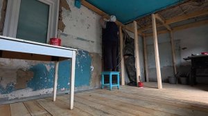 Пока не понятно, что получится. Ремонт старого дома.