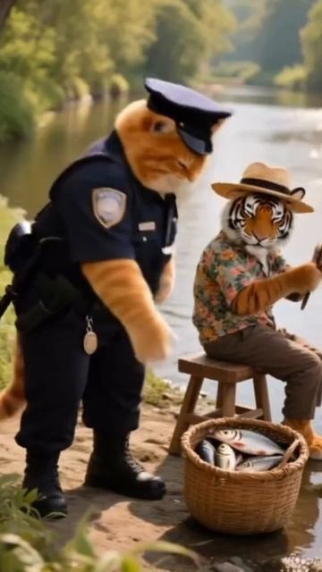 Рыжий котик проказник