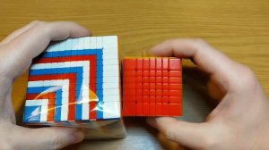 Коллекция головоломок. Часть 110. DianSheng Galaxy Super Mini Cube 7x7 Magnetic