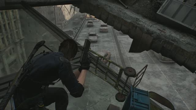Resident Evil Requiem #20 Разрушенные здания. Реле. Спуск с крыши.