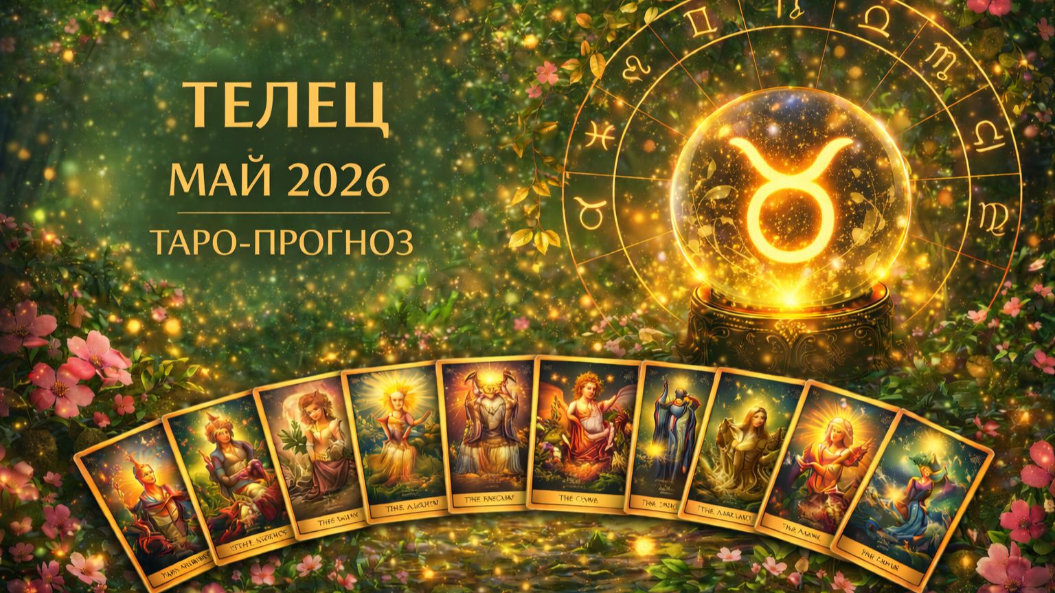 Телец ♉ Таро прогноз на май 2026 года