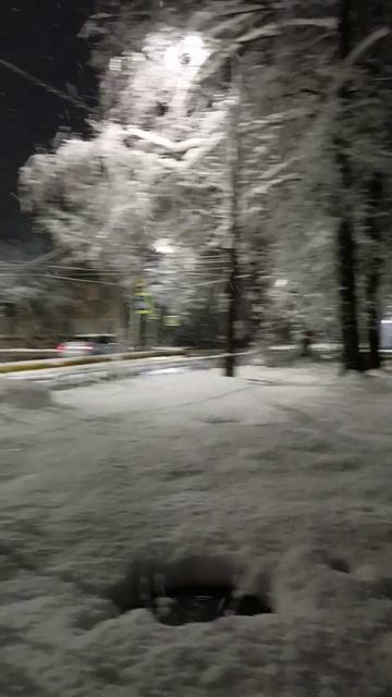 Ненадолго вернулась зима