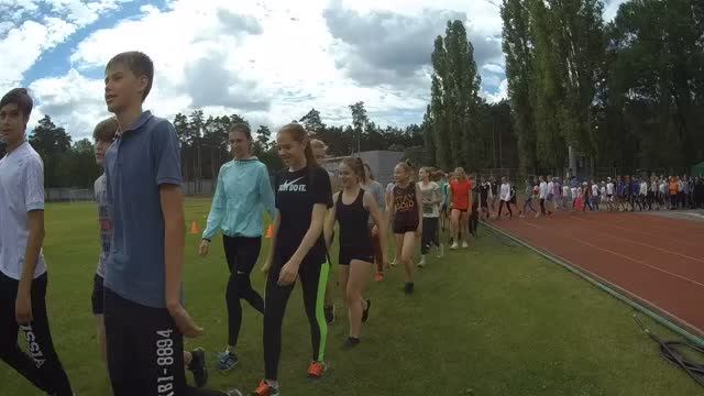 070618 Открытие летнего спортивного лагеря ДЮСШ 5 г. Липецк