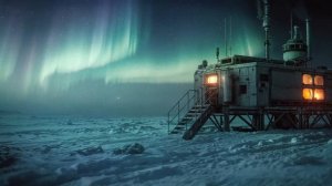 Camp Bastian — Arctic Outpost With Quiet Blade Runner Ambient Winter Music