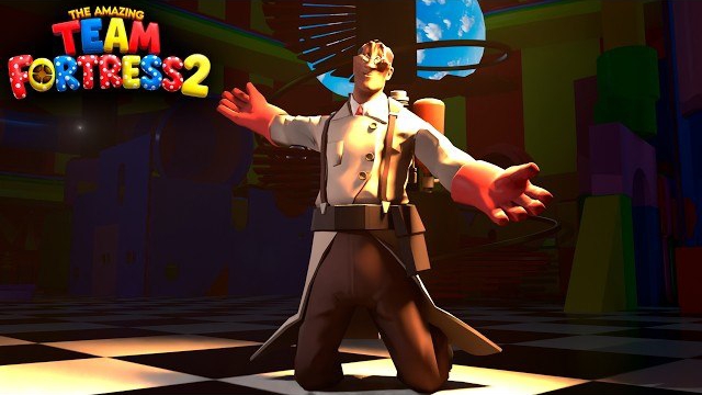 THE AMAZING DIGITAL CIRCUS - RUNNING THE SHOW МЕДИК ТФ2 AI COVER