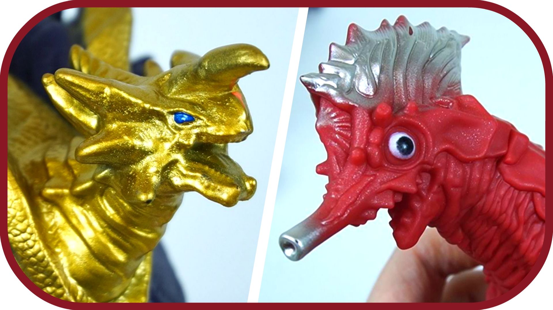 МОНСТРЫ. Титаны из Вселенной монстров. Кайдзю: Гомора, Годзилла, Гидора.