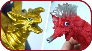 МОНСТРЫ. Титаны из Вселенной монстров. Кайдзю: Гомора, Годзилла, Гидора.