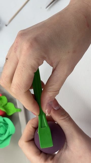 Овощи из воздушного пластилина своими руками#diy #творчество #pinterest #handmade