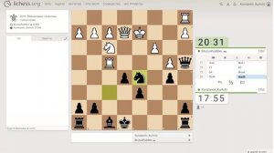 Шахматы на lichess, партия №12 - Часть 3 из 4
