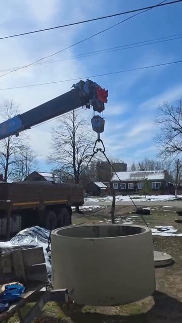 Утром первое кольцо заложили 👍💪  #кольцожби  #кольцодляканализации
